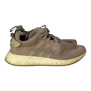 Adidas NMD R2 Running Shoes Sneakers Vapour Gray Tan Brown 2017 Mens Size 11